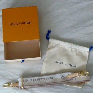 Louis Vuitton Beige Bandouliere Strap (Brand New)
